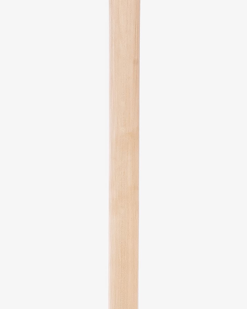 عصا عكاز خشب لوز طبيعي مقبض مقوس