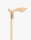 Almond wood crutch stick CAN572