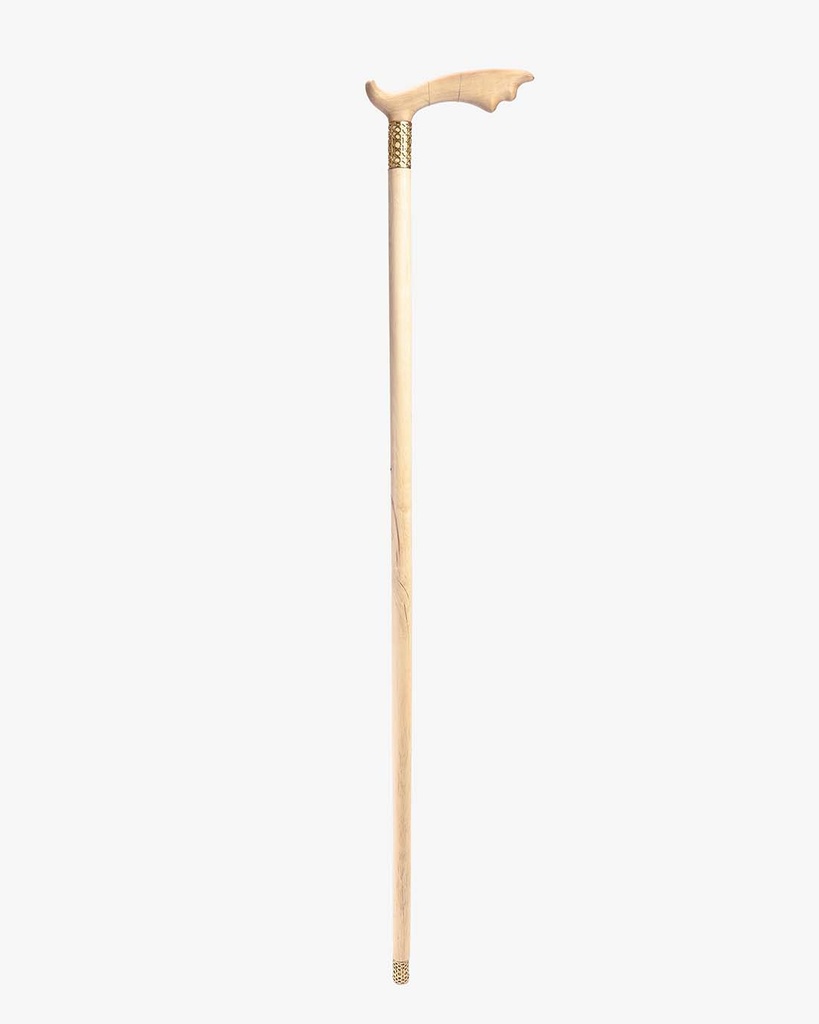 Almond wood crutch stick CAN572
