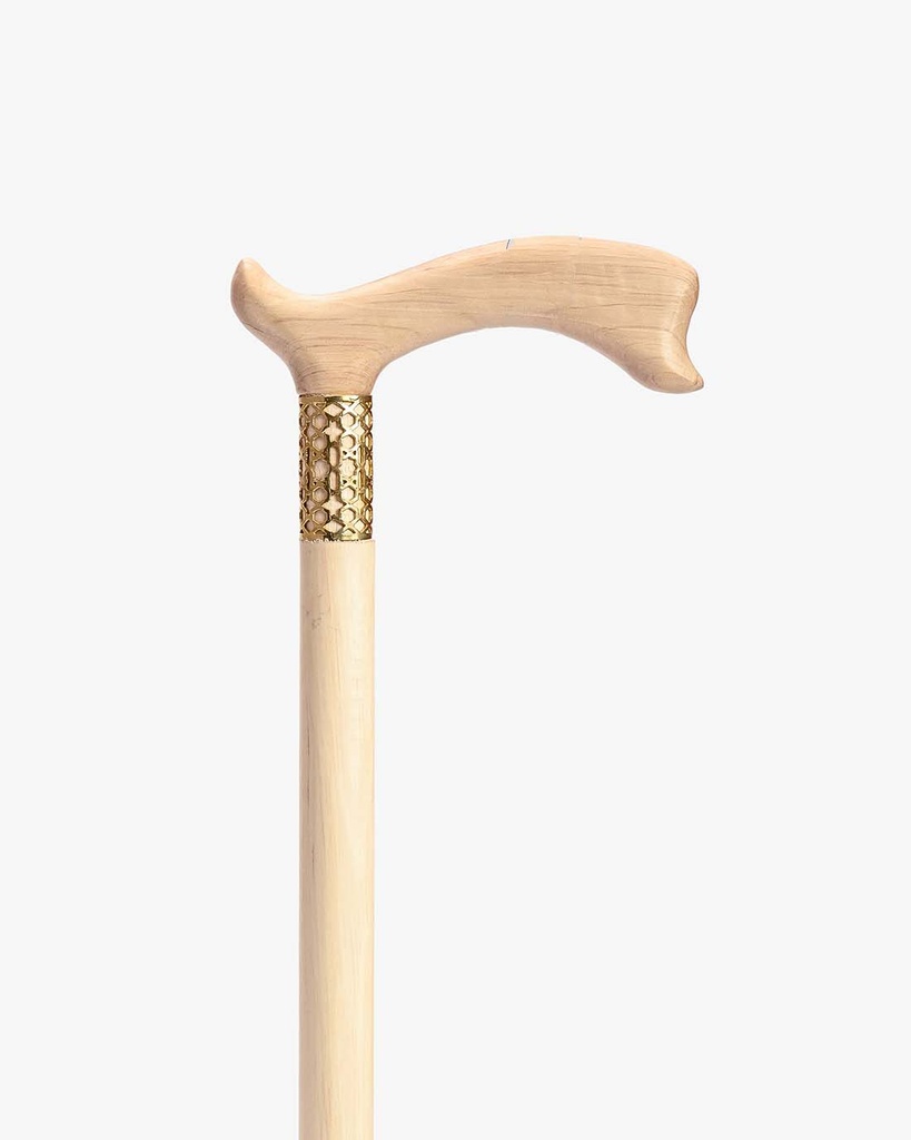 Almond wood crutch stick CAN574