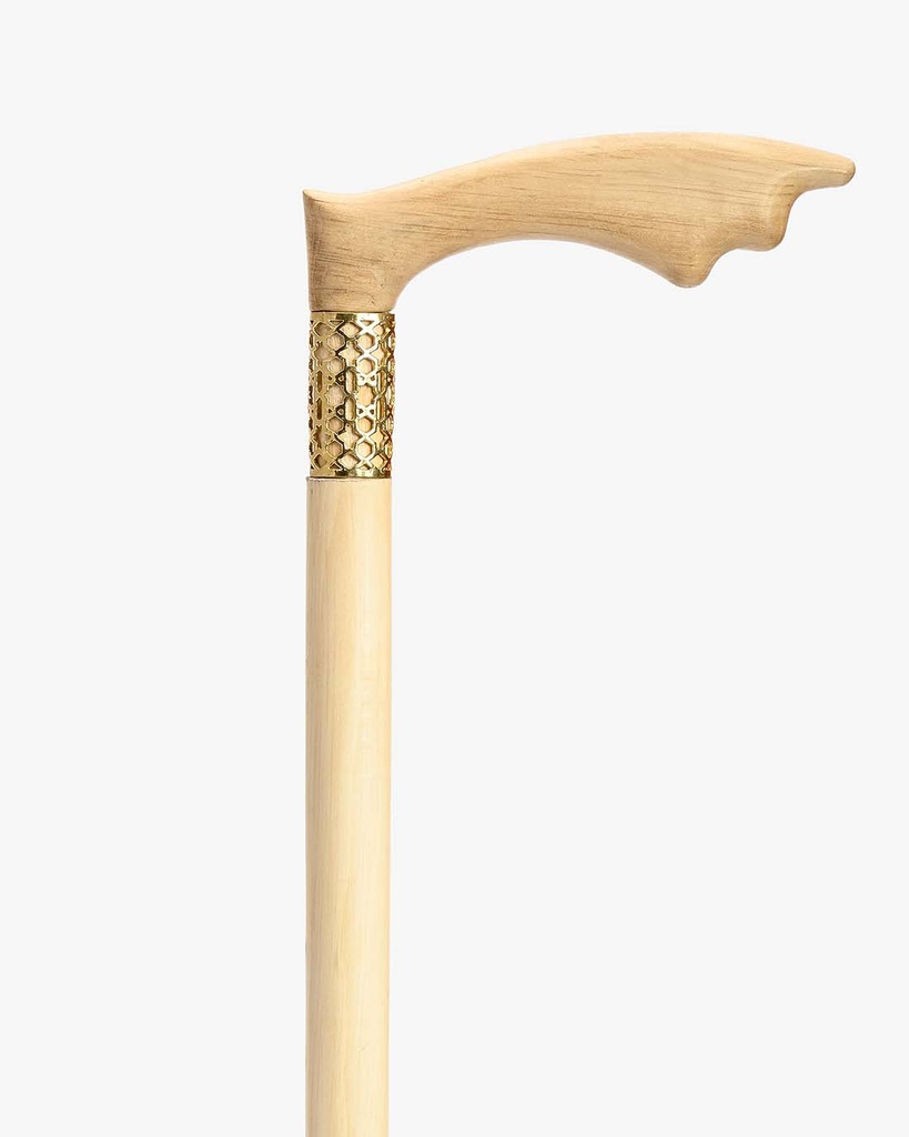 Almond wood crutch stick CAN570