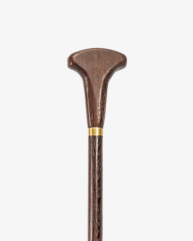 Natural Vinji Wood Crutch Stick Polished Handle