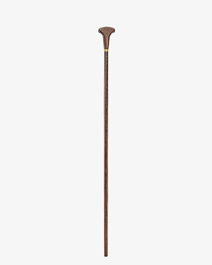 Natural Vinji Wood Crutch Stick Polished Handle