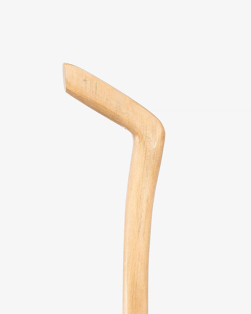 عصا عكاز انيق خشب لوز طبيعي