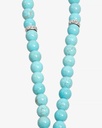 Turquoise stone rosary with veins ROS8101LL