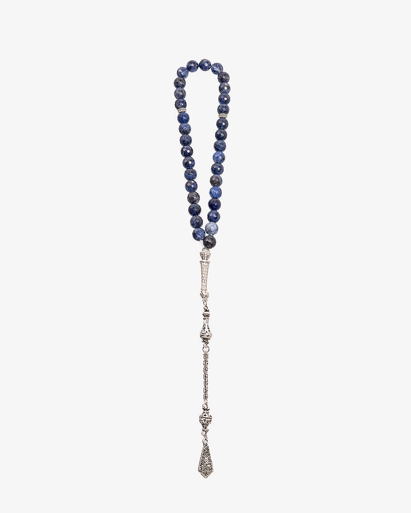 Sodalite stone rosary ROS8093BL
