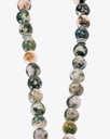 Natural agate stone rosary ROS8110GN