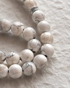 Buffalo stone rosary ROS3114WH