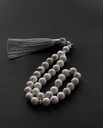 White buffalo stone rosary (howlite)