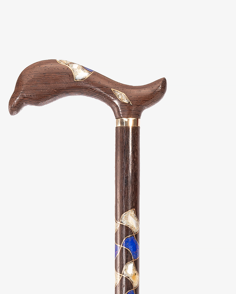 Natural Venge wood crutch stick CAN625