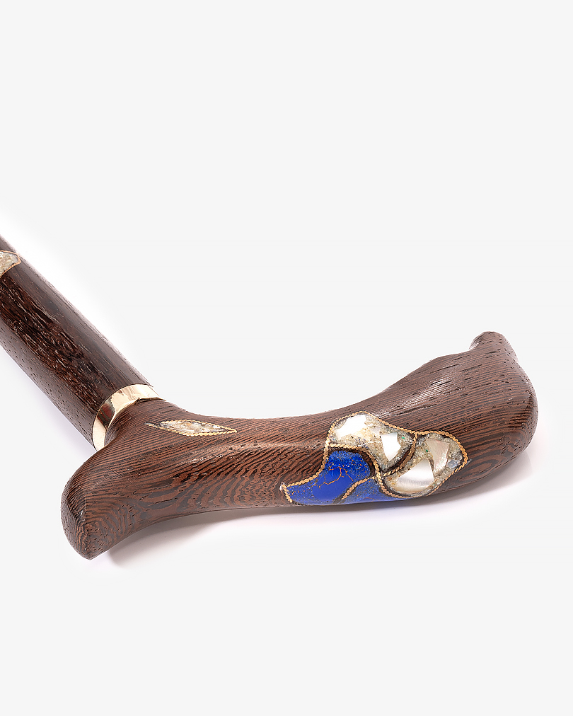 Natural Venge wood crutch stick CAN625