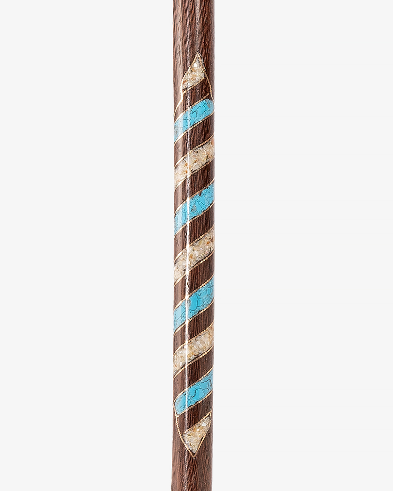 Natural Venge wood crutch stick CAN635