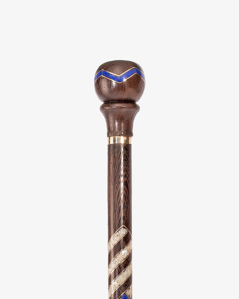 Natural Venge wood crutch stick CAN649