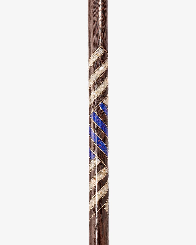 Natural Venge wood crutch stick CAN649