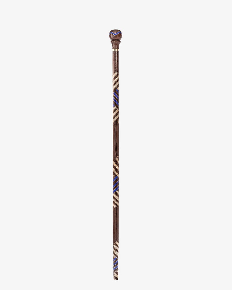 Natural Venge wood crutch stick CAN649