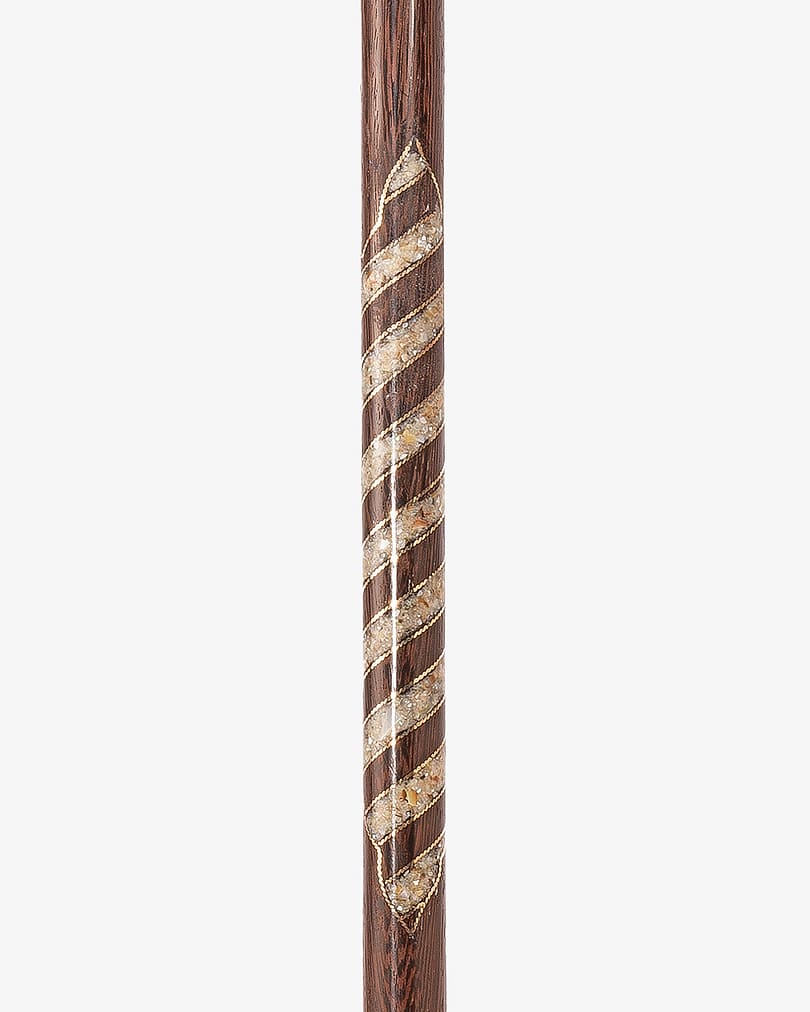 Natural Venge wood crutch stick CAN643
