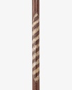 Natural Venge wood crutch stick CAN643