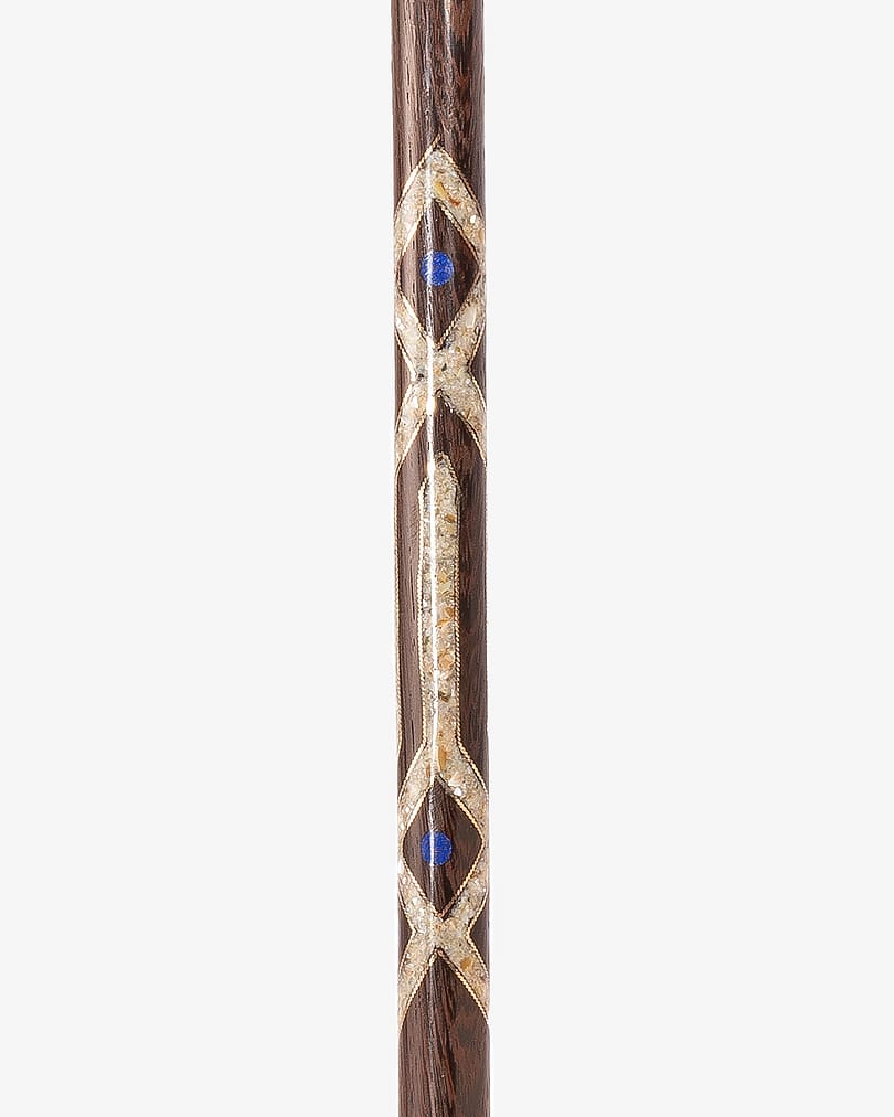 Natural Venge wood crutch stick CAN639