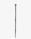 Natural Venge wood crutch stick CAN647
