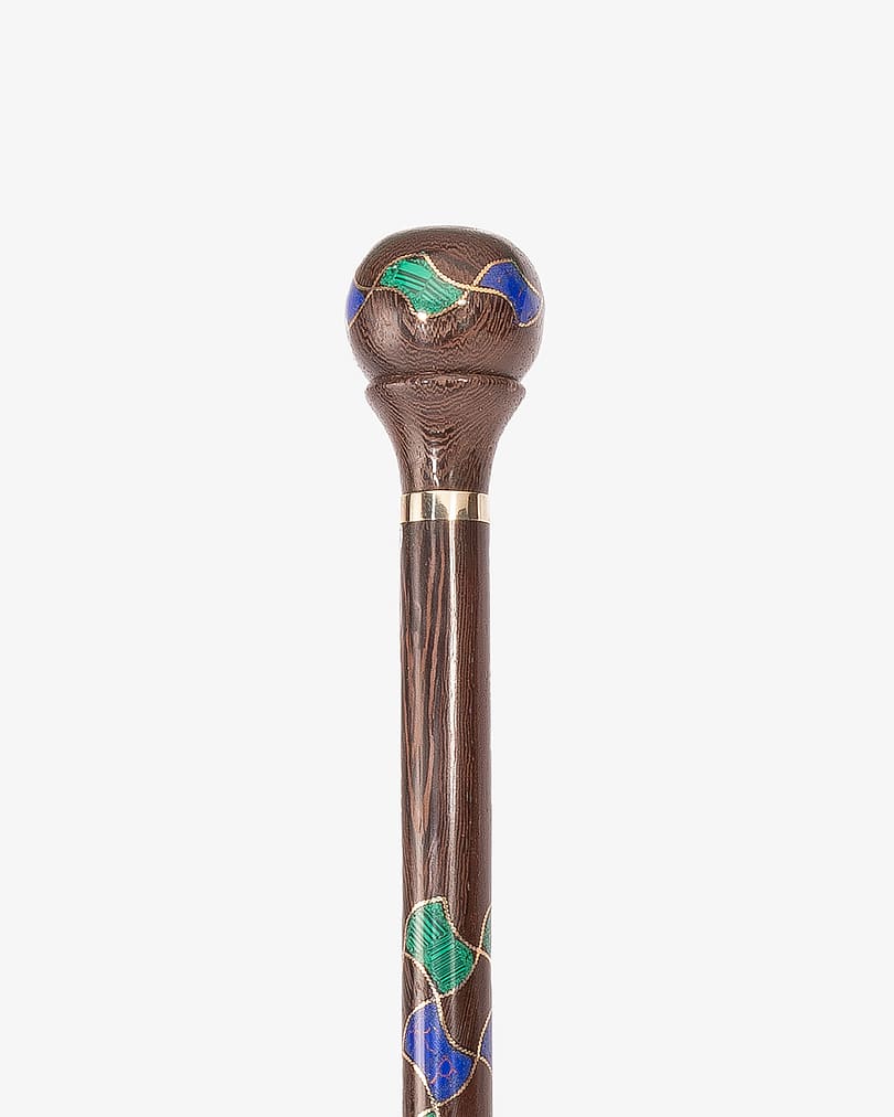 Natural Venge wood crutch stick CAN640