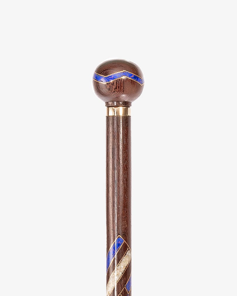 Natural Venge wood crutch stick CAN646
