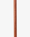 Natural teak wood crutch stick CAN676