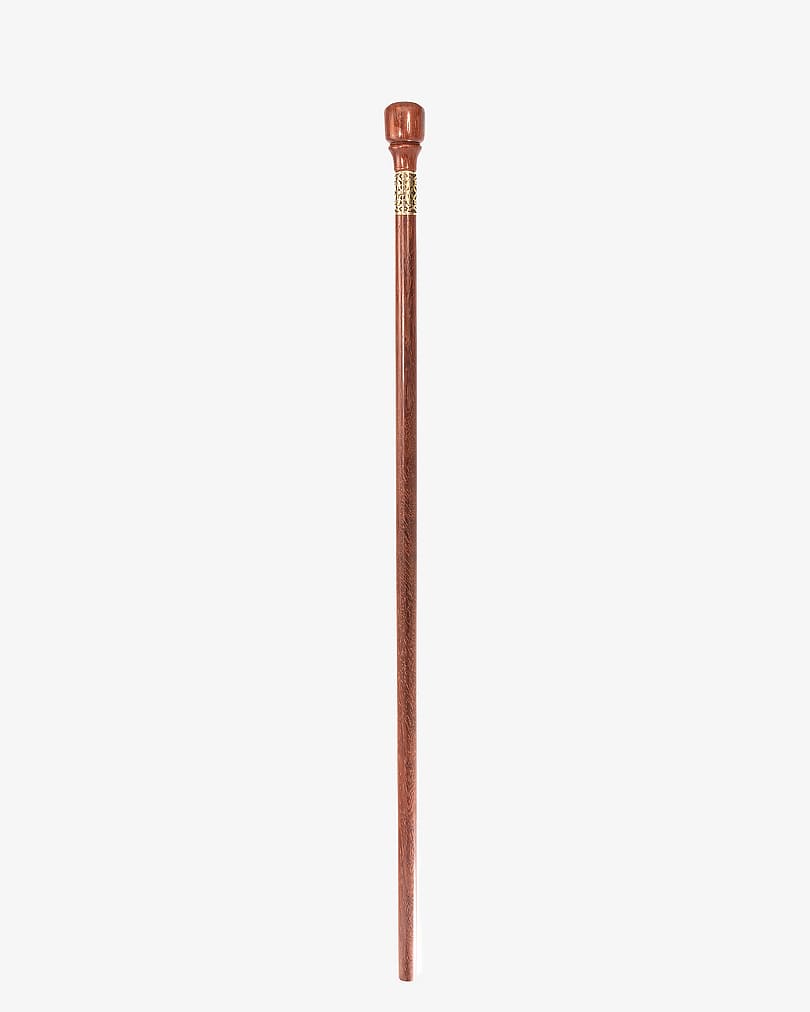 Natural teak wood crutch stick CAN674 