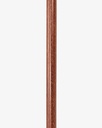 Natural teak wood crutch stick CAN677