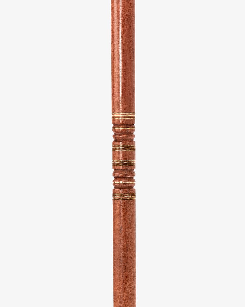 Natural tiger wood crutch stick CAN668 