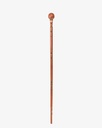 Natural tiger wood crutch stick CAN668 