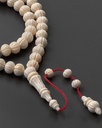 A rare rosary of a hippo's tusk ROS5365WH