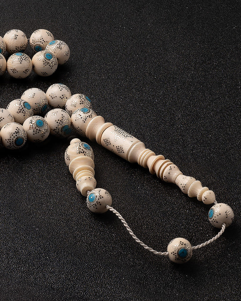 Rare ivory rosary  ROS5370WH