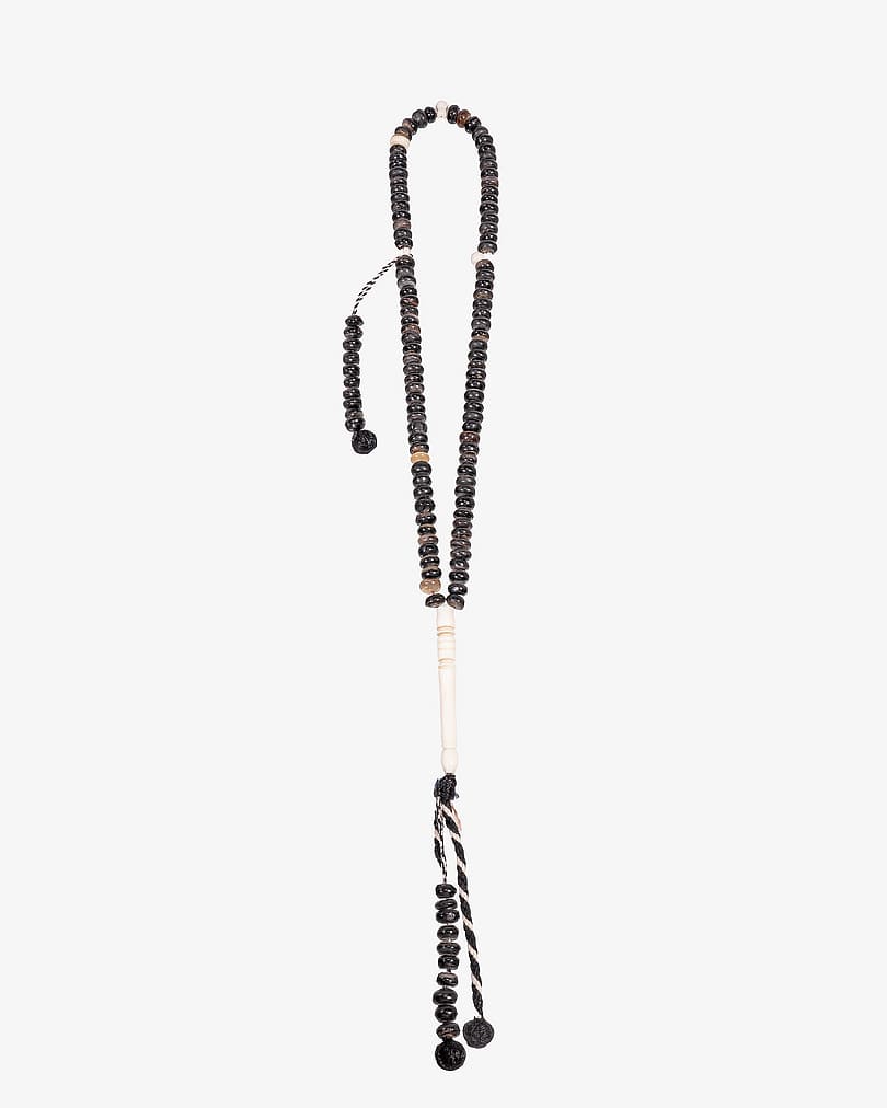 Buffalo horn rosary ROS8397BK