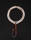 Camel bone rosary and kuk ROS8389WH