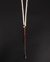 Camel bone rosary and kuk ROS8389WH