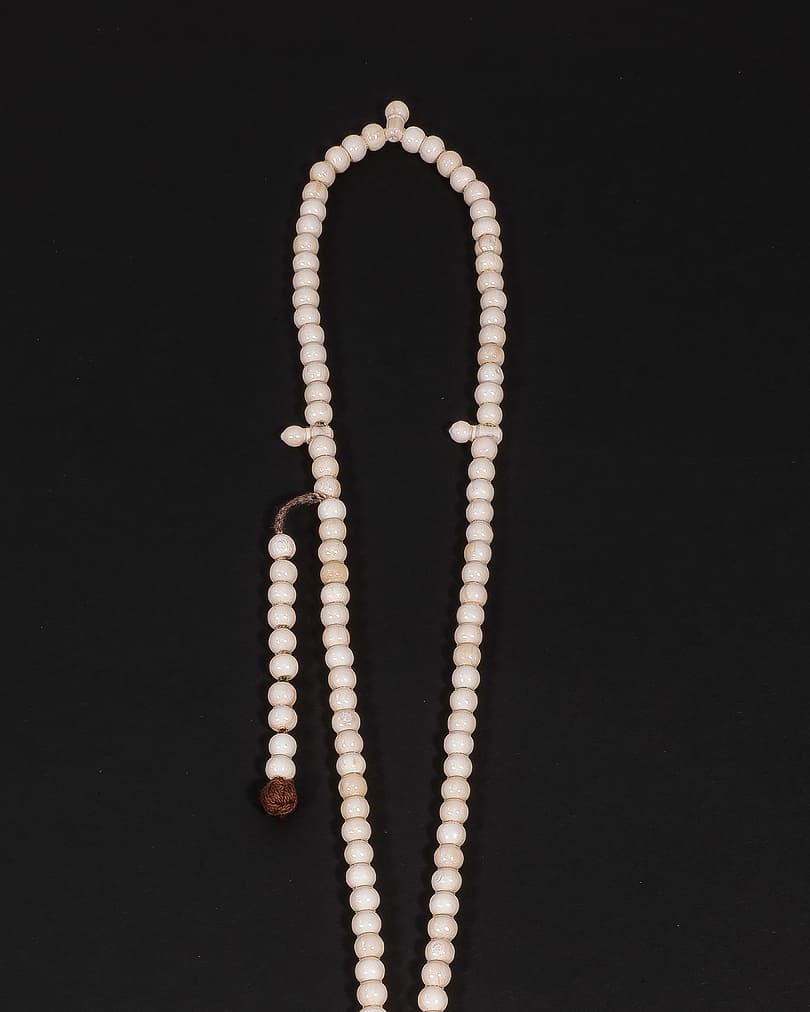 Natural camel bone rosary ROS8391WH