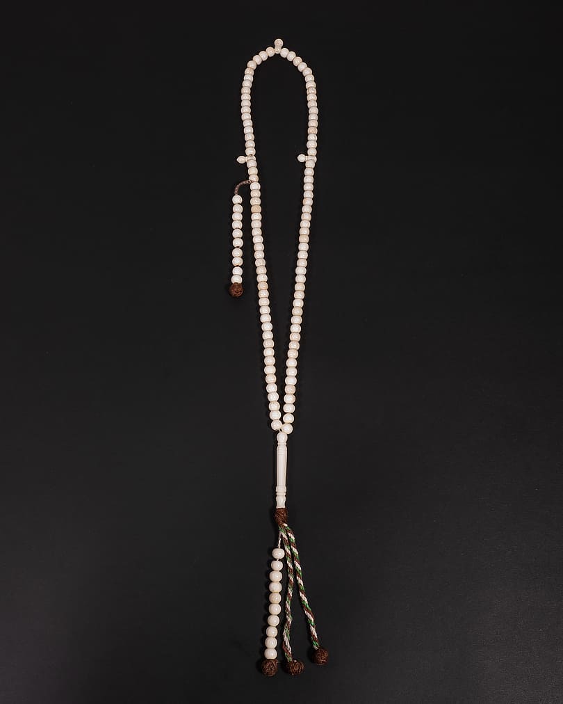 Natural camel bone rosary ROS8391WH