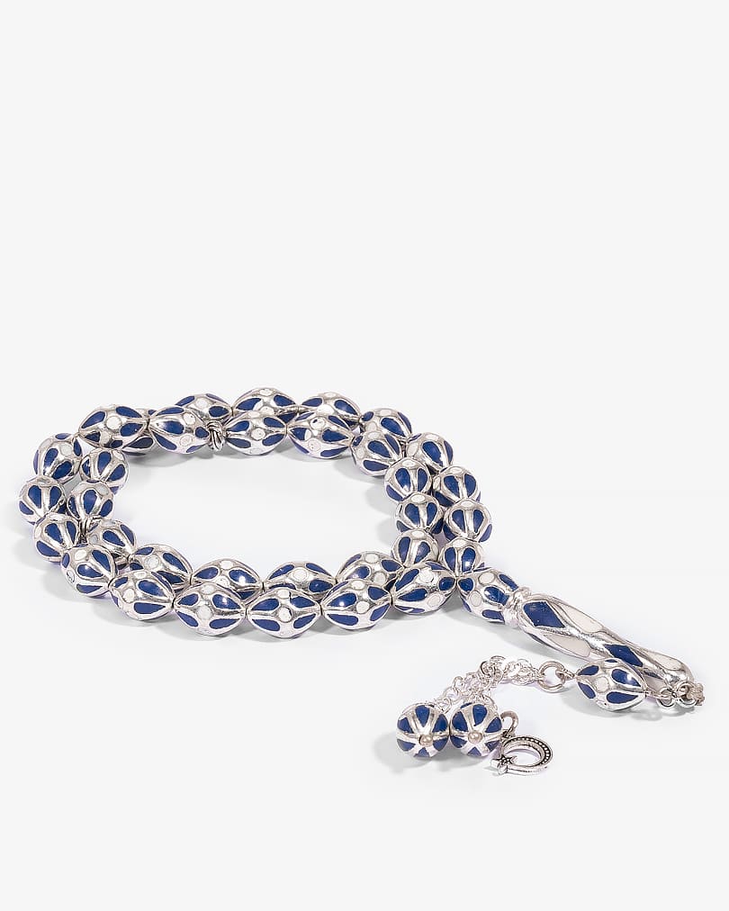 Italian mirror rosary ROS8426BL