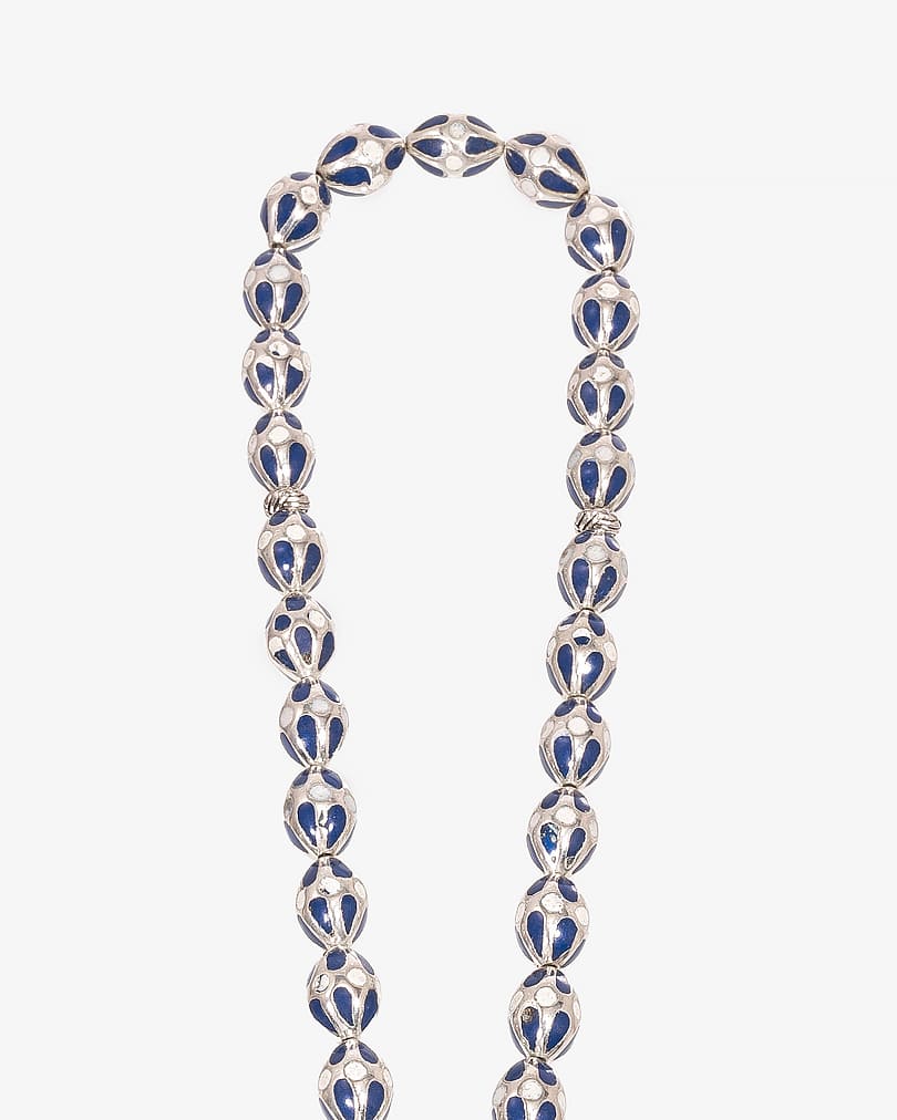 Italian mirror rosary ROS8426BL