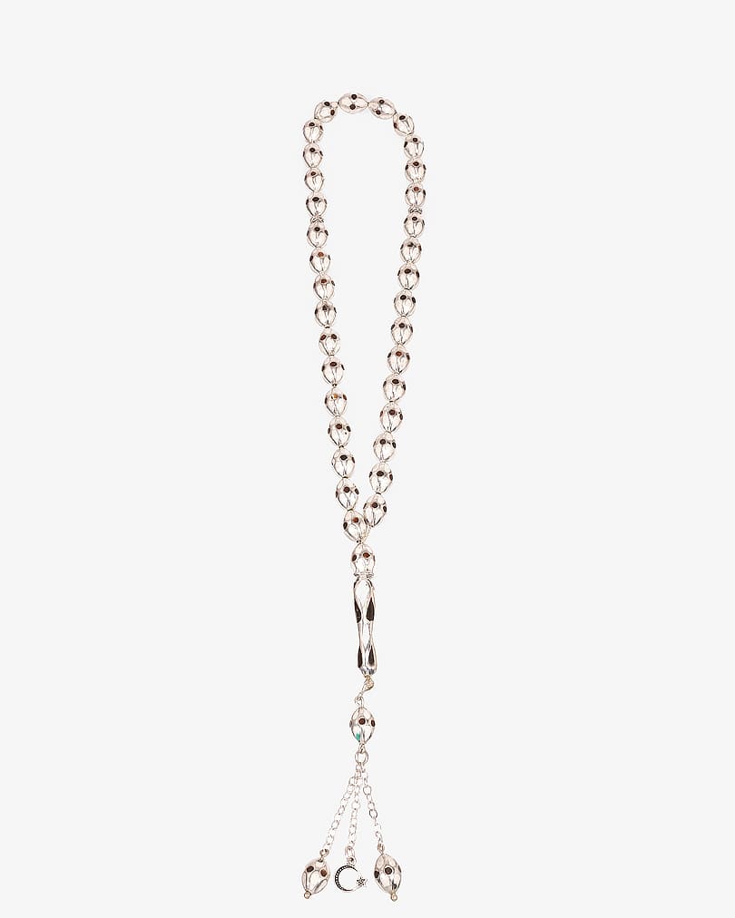 Italian mirror rosary ROS8423BN