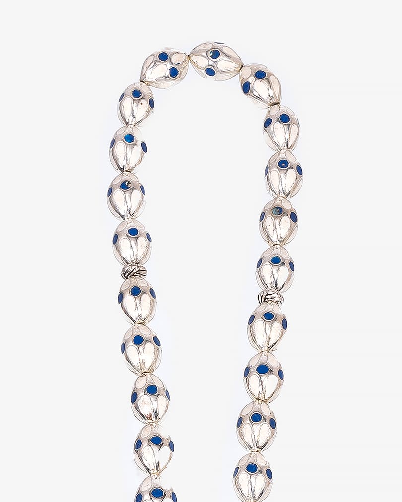 Italian mirror rosary ROS8422BL