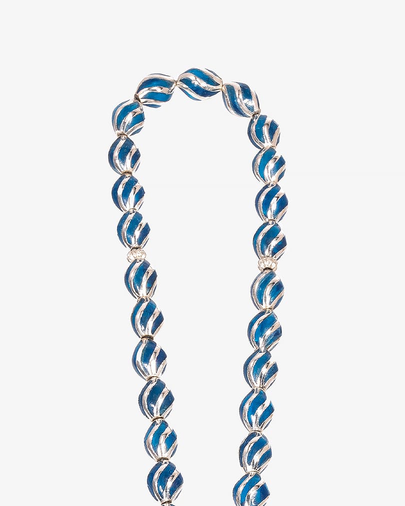 Italian mirror rosary ROS8429BL