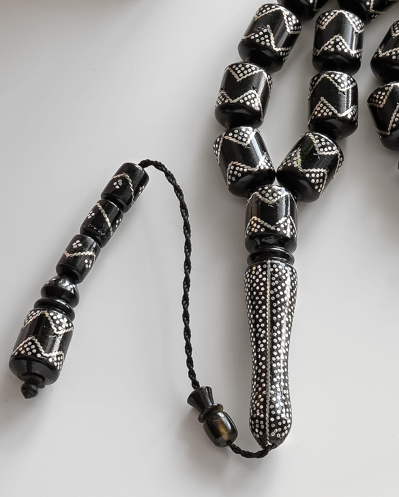 Cook wood rosary ROS8436BK