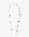 Howlite White Stone Rosary ROS8126WH