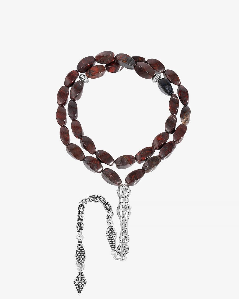 Jasper Stone Rosary ROS8128BN