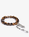 Tiger Eye Stone Rosary ROS8127BN