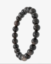 Volcanic glass stone bracelet BRA143GY