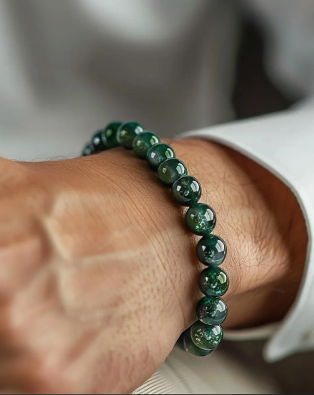 Moses agate bracelet BRA144GN