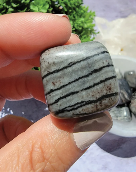 Natural jasper stone wristband BRA145GY