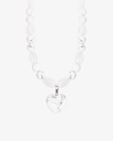 Howlite stone necklace WNEC099WH